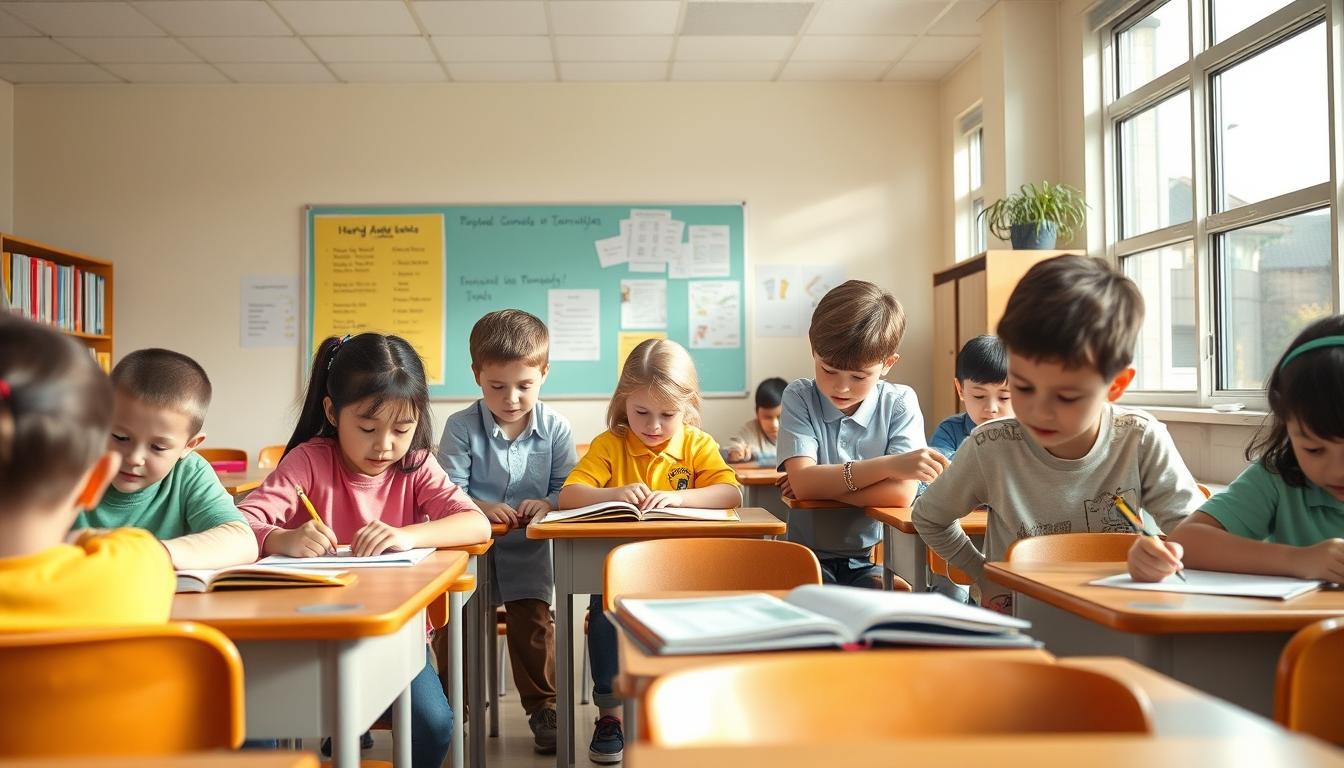 Student developing practical and academic skills